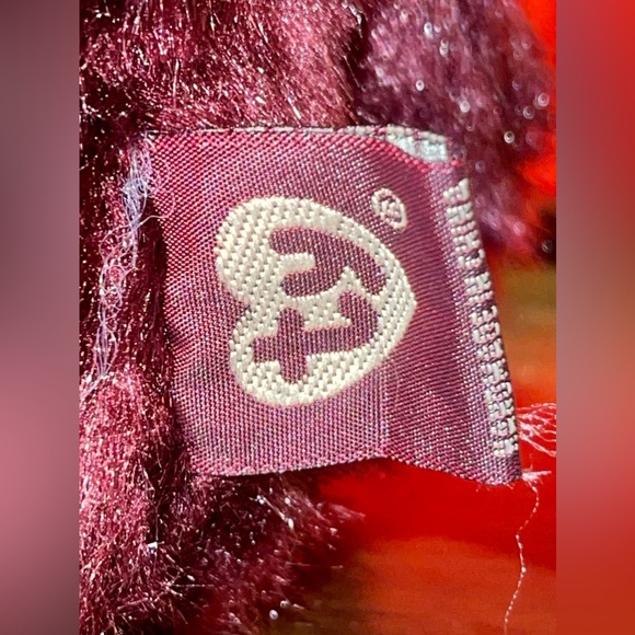 Ty Attic Treasures Beargundy the Bear. - Picture 9 of 10